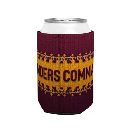 Washington Commanders Can Cooler – Insulated 12oz Drink Sleeve for Tailgating & Game Day