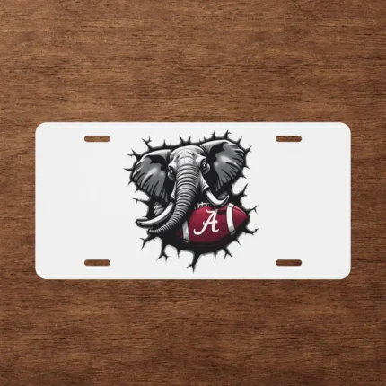 alabama crimson tide front license plate
