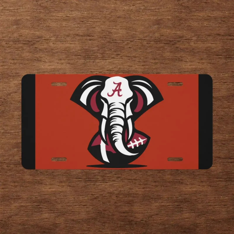 alabama crimson tide license plate