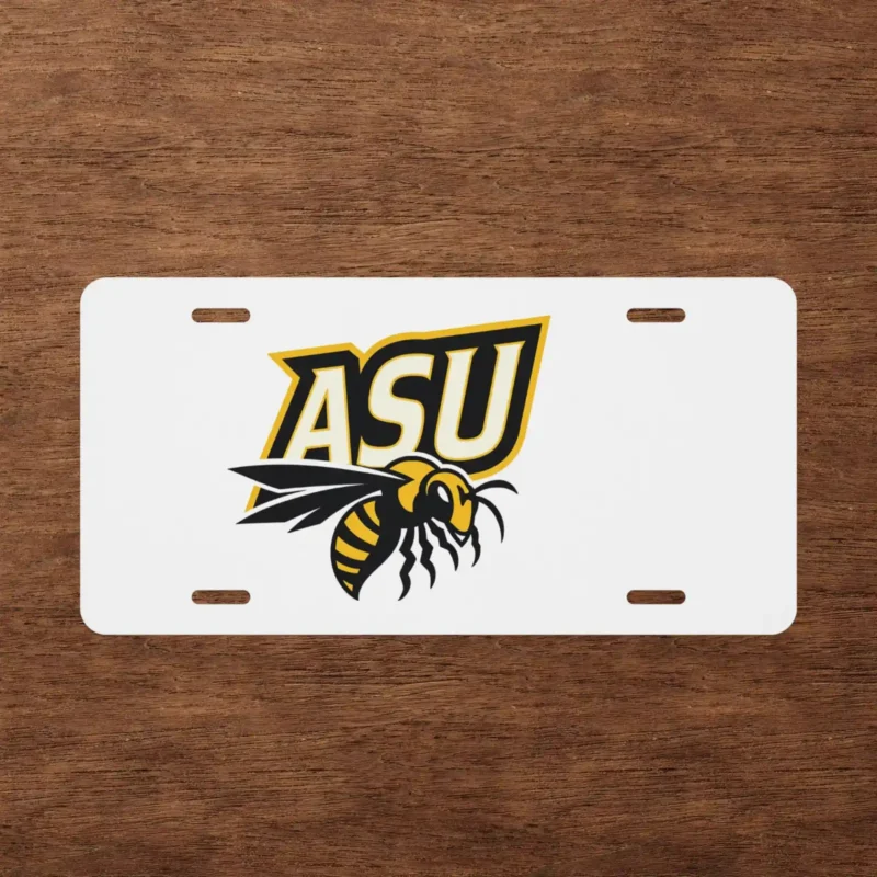 alabama state hornets license plate - ASU