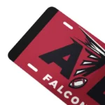 atlanta falcons atl logo license plate