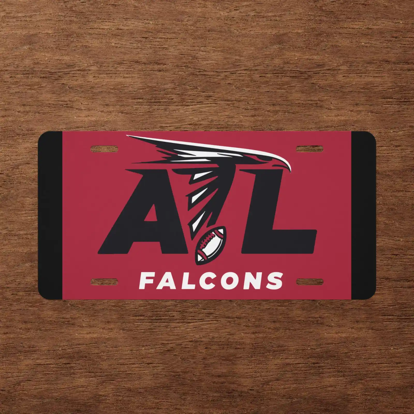 atlanta falcons atl logo license plate atlanta falcons atl logo license plate