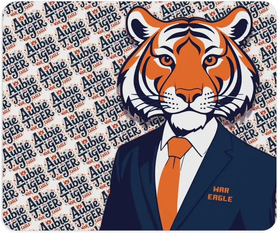 auburn tiger mouse pad