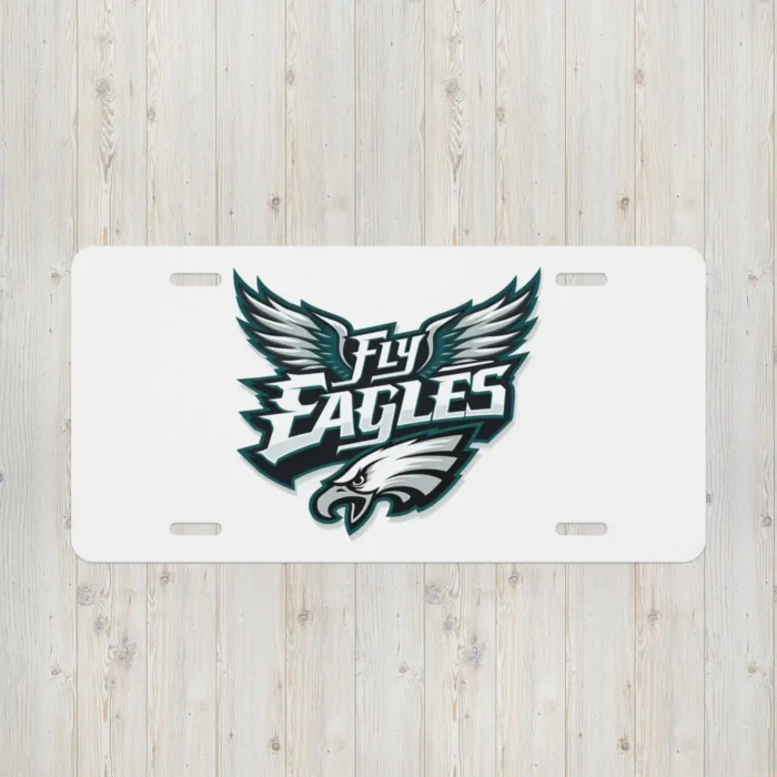fly eagles fly license plate