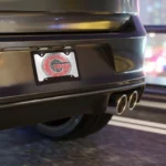 georgia bulldogs license plate