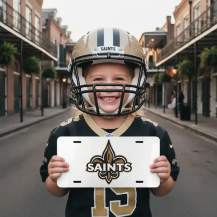 new orleans saints license plate