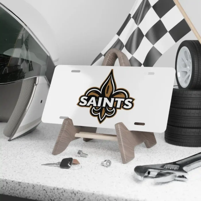 new orleans saints license plate