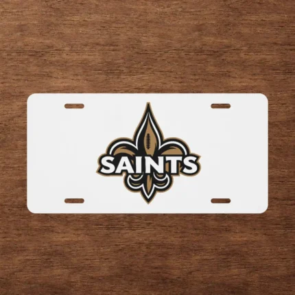 new orleans saints license plate