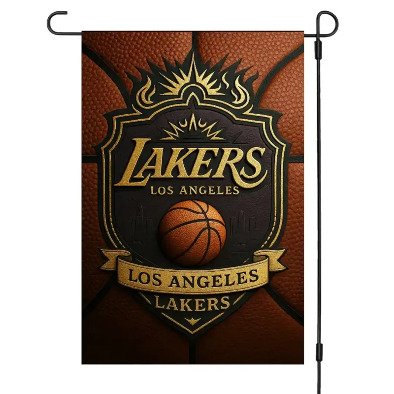 Los Angeles Lakers Garden Flag