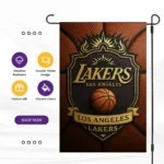 Los Angeles Lakers Garden Flag