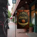 Los Angeles Lakers Garden Flag