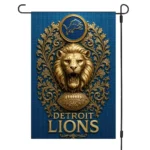 Detroit Lions Garden Flag 12"x18" NFL Double-Sided Outdoor Yard Banner Fan Decor