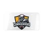 Washington Commanders Front License Plate 6"x12" Aluminum Vanity Tag NFL Fan