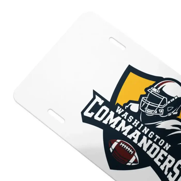 Washington Commanders Front License Plate 6"x12" Aluminum Vanity Tag NFL Fan
