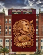 Florida State Seminoles Garden Flag 12"x18" FSU GO NOLES Double-Sided NCAA