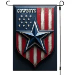 Dallas Cowboys Garden Flag 12"x18" NFL Outdoor Banner Double-Sided Patriotic