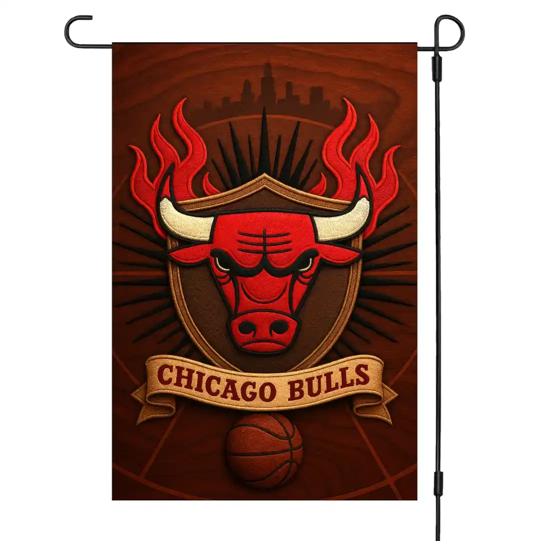 Chicago Bulls Garden Flag – Double-Sided 12x18 Outdoor Banner Chicago Bulls Garden Flag – Double-Sided 12x18 Outdoor Banner