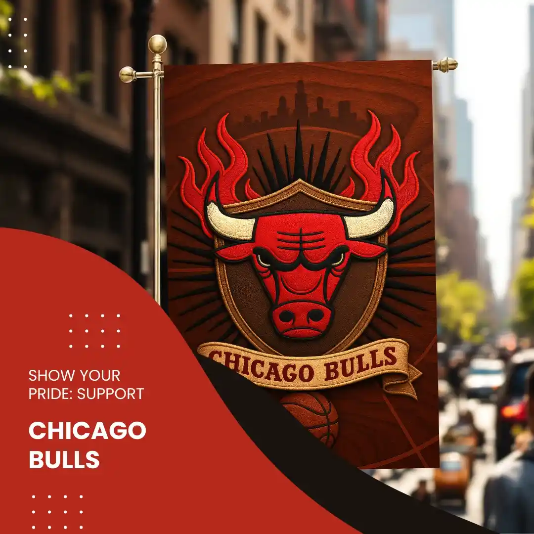 Chicago Bulls Garden Flag – Double-Sided 12x18 Outdoor Banner Chicago Bulls Garden Flag – Double-Sided 12x18 Outdoor Banner
