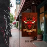 Chicago Bulls Garden Flag – Double-Sided 12x18 Outdoor Banner