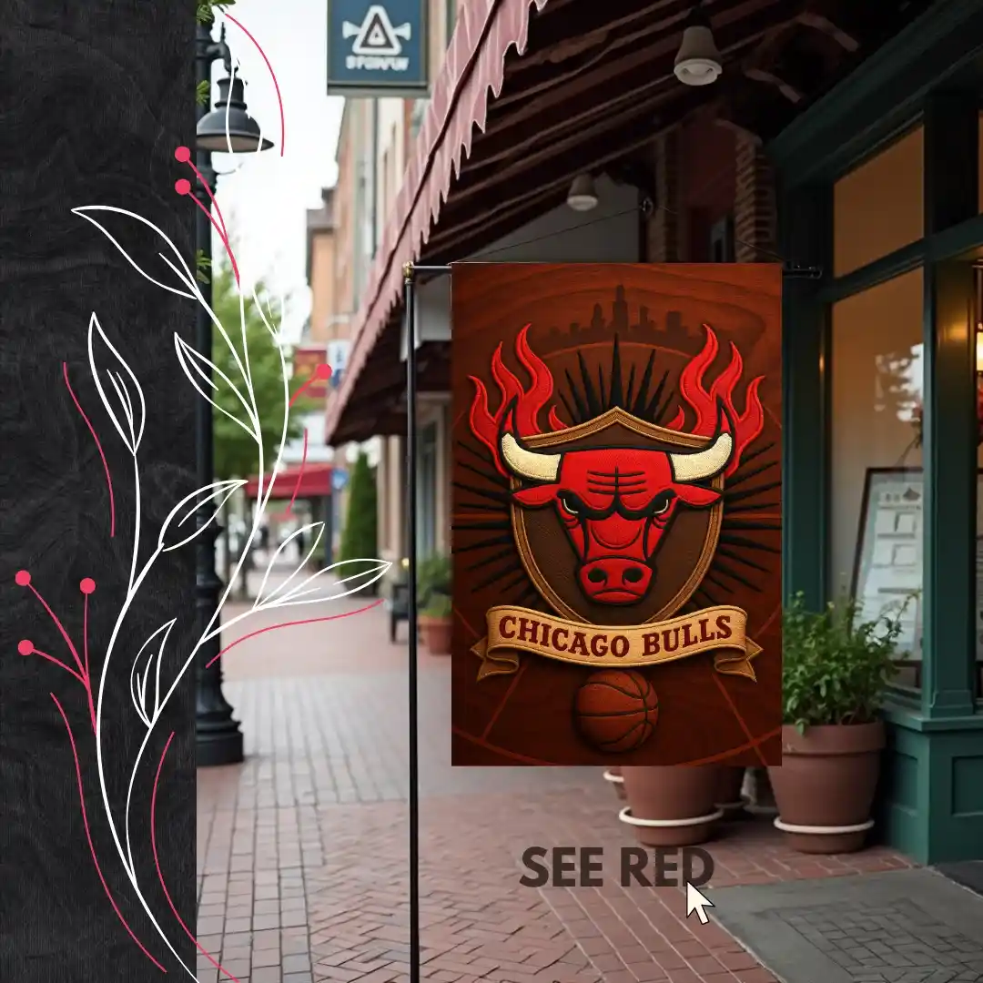 Chicago Bulls Garden Flag – Double-Sided 12x18 Outdoor Banner Chicago Bulls Garden Flag – Double-Sided 12x18 Outdoor Banner