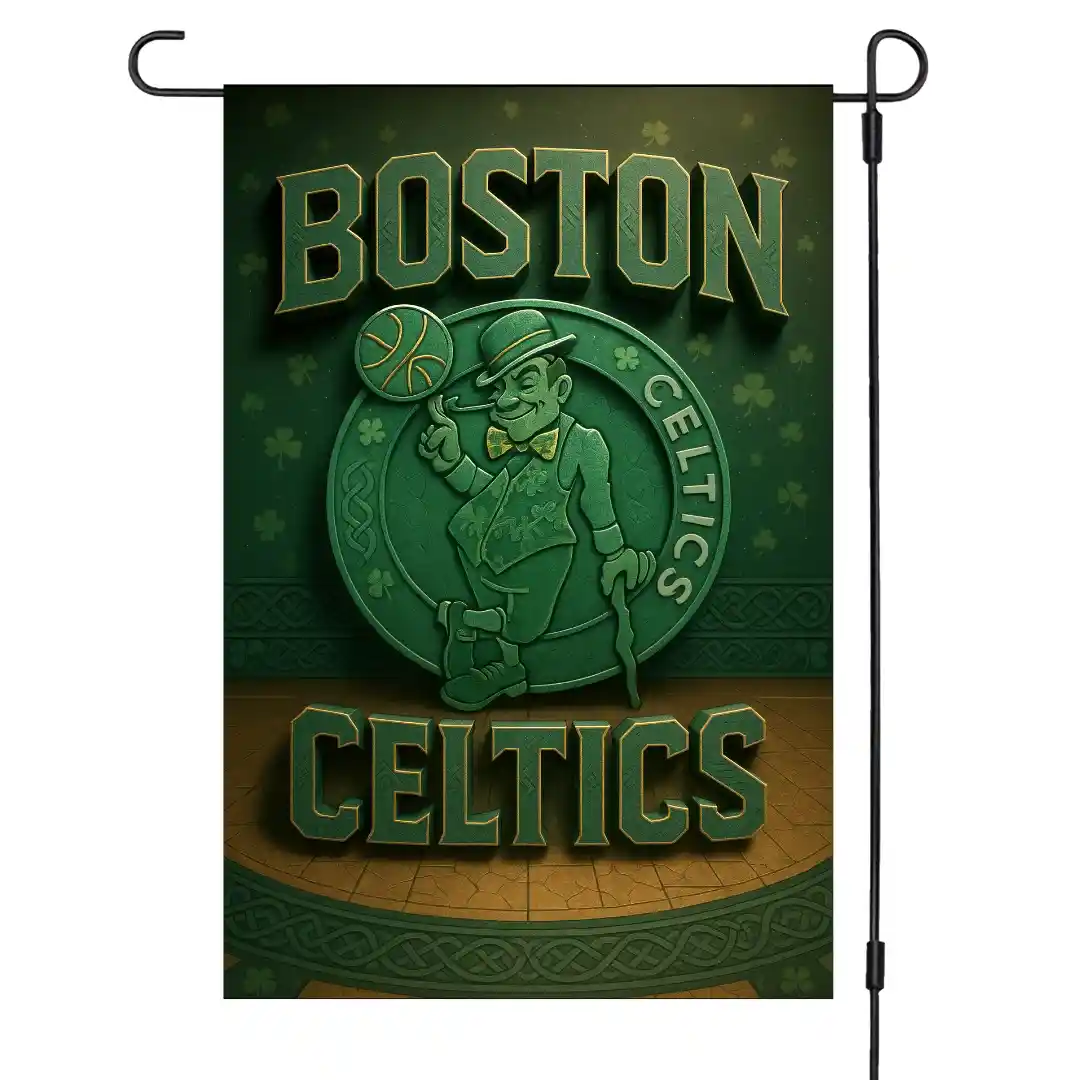 Boston Celtics Garden Flag 12"x18" NBA Yard Banner Double-Sided Outdoor Fan Gift Boston Celtics Garden Flag 12"x18" NBA Yard Banner Double-Sided Outdoor Fan Gift