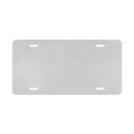 Back Car Tag - License Plate
