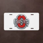 Ohio State Buckeyes License Plate OSU Front Tag for Cars Alumni Gift