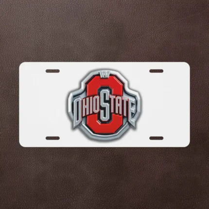 Ohio State Buckeyes License Plate OSU Front Tag for Cars Alumni Gift