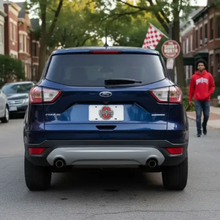 Ohio State Buckeyes License Plate OSU Front Tag for Cars Alumni Gift