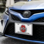 Ohio State Buckeyes License Plate OSU Front Tag for Cars Alumni Gift