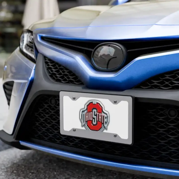 Ohio State Buckeyes License Plate OSU Front Tag for Cars Alumni Gift