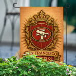 San Francisco 49ers Garden Flag 12"x18" NFL Double-Sided Outdoor Yard Banner Dec - Image 3