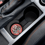 Georgia Bulldogs Auto Coasters – Flexible Rubber Drink Inserts – Go Dawgs Access - Image 4