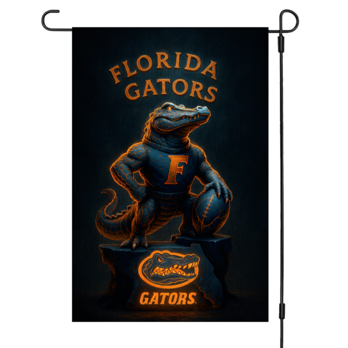 Florida Gators Garden Flag 12"x18" Double-Sided College Football Yard Banner UF