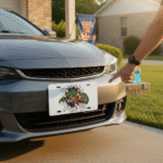 Florida Gators License Plate 6"x12" Aluminum Car Tag | Front Plate for UF Fans - Image 2