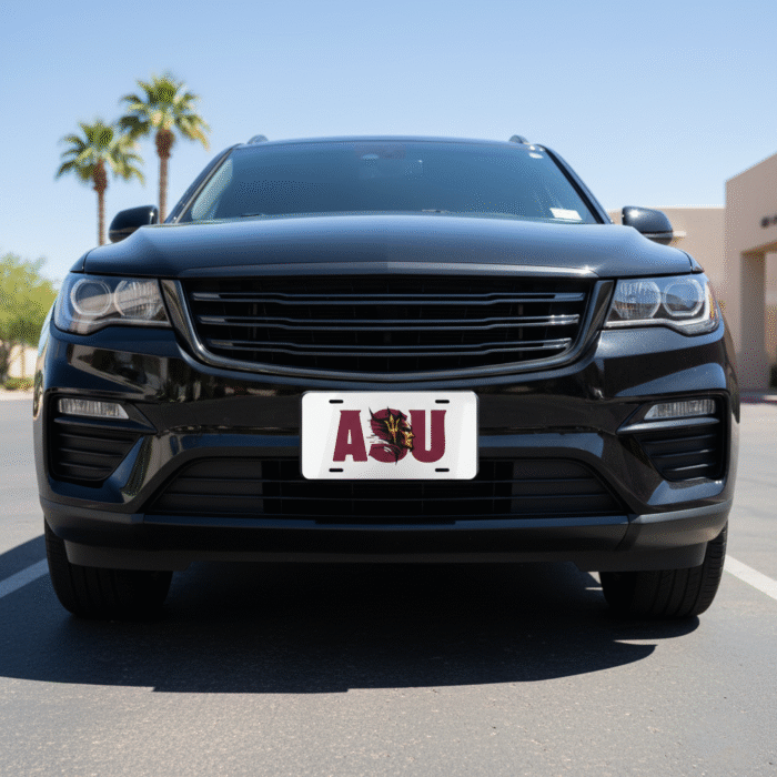 ASU Sun Devils License Plate | 6"x12" Metal Tag | Arizona State Fans Gift - Image 2