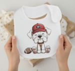 Georgia Bulldogs Baby Bibs 2Pack Organic Cotton Bandana Drool Bibs 0-36 Month - Image 7