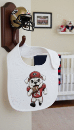 Georgia Bulldogs Baby Bibs 2Pack Organic Cotton Bandana Drool Bibs 0-36 Month - Image 9