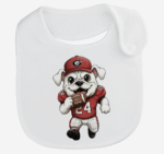Georgia Bulldogs Baby Bibs 2Pack Organic Cotton Bandana Drool Bibs 0-36 Month - Image 12