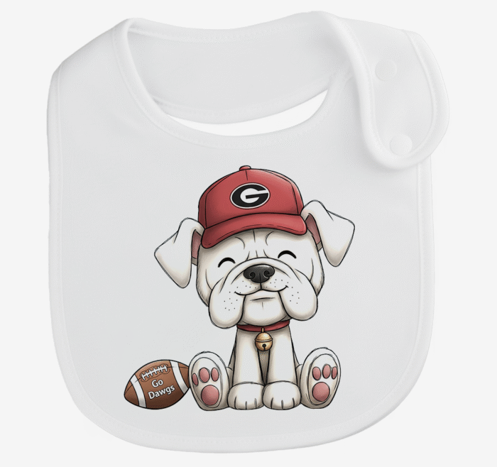 Georgia Bulldogs Baby Bibs 2Pack Organic Cotton Bandana Drool Bibs 0-36 Month - Image 13