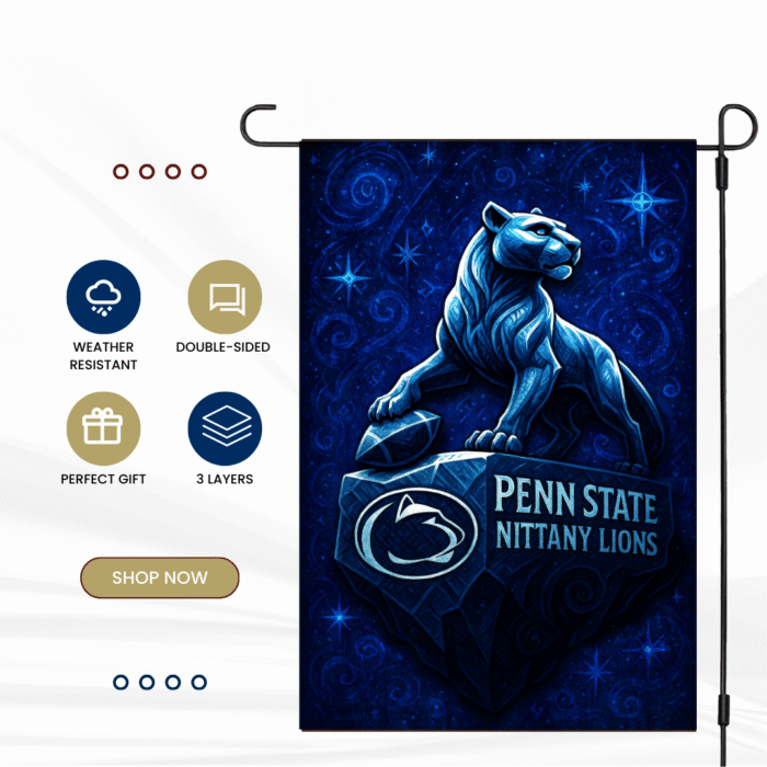 Penn State Nittany Lions Garden Flag Outdoor Display