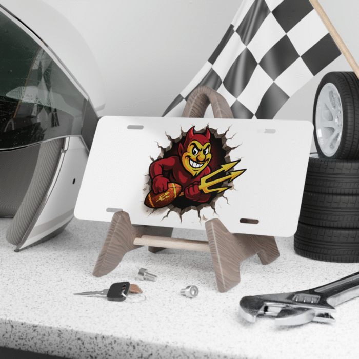 ASU Sun Devil License Plate 6×12 Aluminum Vanity Tag — Arizona State University - Image 8