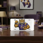 LSU Tigers Car Plate