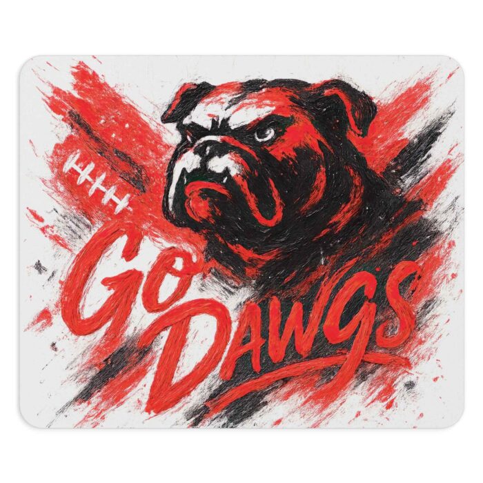 Georgia Bulldogs Mouse Pad 9.5"x8" – Go Dawgs! UGA Fan Gift - Desk Accessory - Image 1