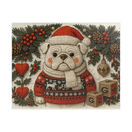 UGA Christmas Jigsaw Puzzle
