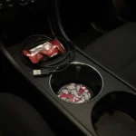 Roll Tide Car Coasters – 2-Pack | 2.75" Absorbent Elephant Cup Holder Inserts - Image 8