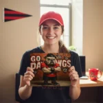 Urban Bulldog Fan Mouse Pad - Go Dawgs Graffiti Design - Non-Slip Gaming & Office Mat - Image 2