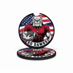 go dawgs car coasters