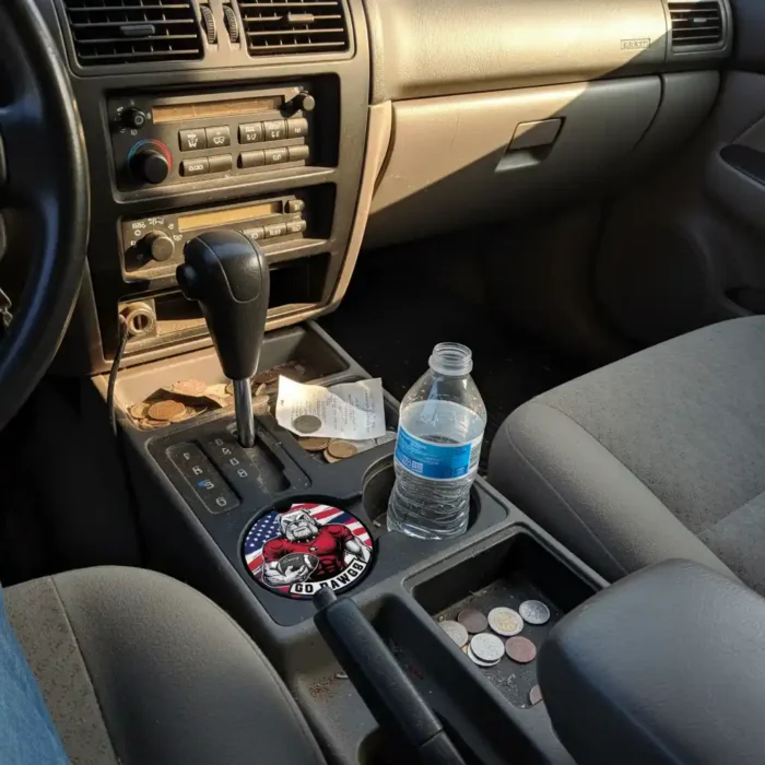 go dawgs car coasters