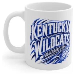 Kentucky Wildcats Bluegrass Fury 11 oz Ceramic Coffee Mug Fan Gift